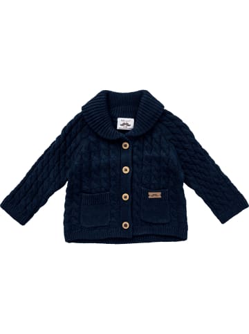 Little Gent Babysets Zopfmuster in blau
