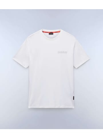 Napapijri T-Shirt "S-Vanni Ss" in Weiß