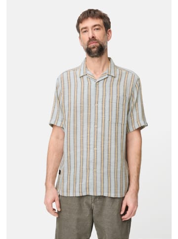 Camel Active Baumwollhemd mit Brusttasche in Wasserblau