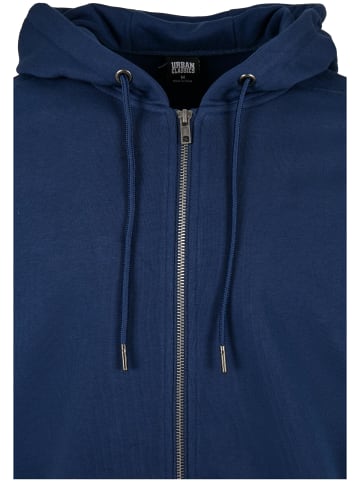 Urban Classics Zip-Kapuzenpullover in darkblue