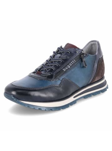 Bugatti Schnürhalbschuh in blau