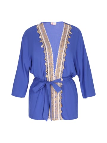 IZIA Damen Kimono in Königsblau