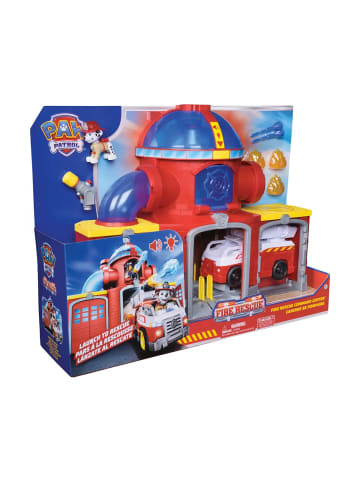 Amigo Spielzeugfahrzeug Feuerwehr Station Spielset Paw Patrol mit Marshall, ab 3 J.