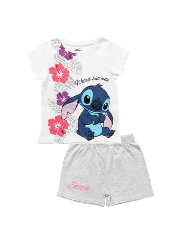 Disney Schlafanzüge Lilo & Stitch in weiss