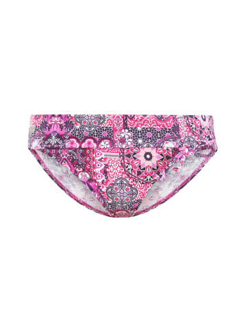 Buffalo Bikini-Hose in aubergine-bedruckt