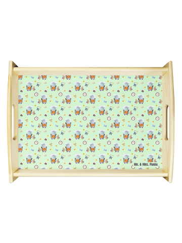 Mr. & Mrs. Panda getränketablett Pinguin & Maus Wanderer ohne Sp... in Grün