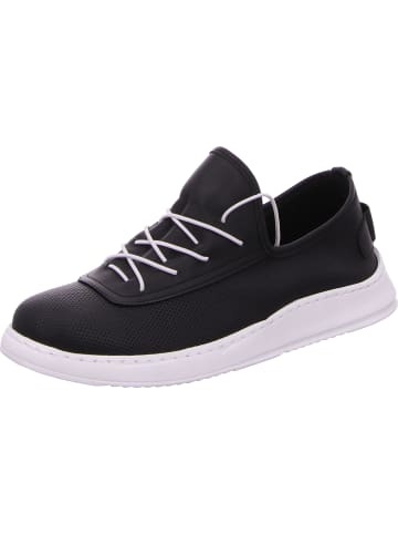 Scandi Schnürhalbschuh in schwarz