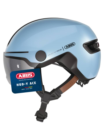 ABUS Fahrradhelm HUD-Y ACE in iced blue
