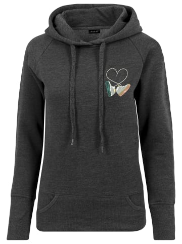 Mister Tee Mister Tee Herren Damen Ladies Kicks Love EMB Hoody in charcoal