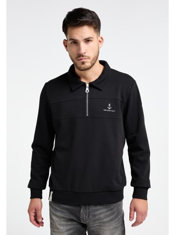 DreiMaster Herren Sweatshirt in Schwarz