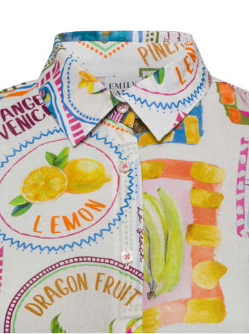 EMILY VAN DEN BERGH  Bluse in weiß mehrfarbig