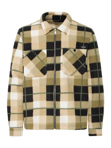 BLEND Hemdjacke BHShirt Fleece in Olive