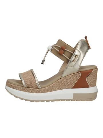 Nero Giardini Sandalen in Beige/Gold