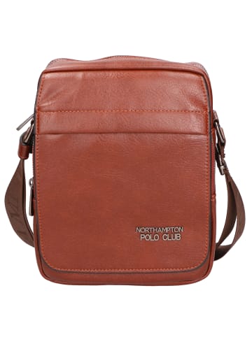 Northampton Polo Club Schultertasche in COFFEE