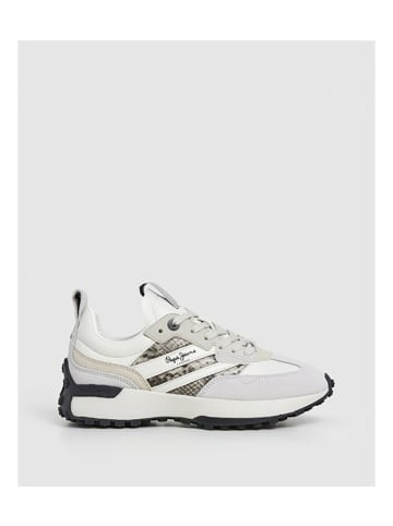 Pepe Jeans Sneaker Lucky in 800-Blanco/gris