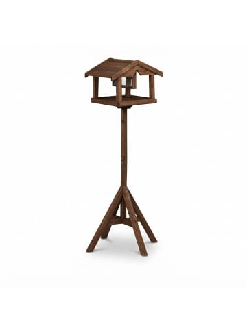 Vogelfutterhaus in Braun - (B)50 x (H)117 x (T)50 cm