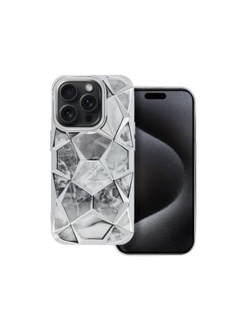 COFI 1453 TWINKI Hülle für iPhone 16 Silber in Silber