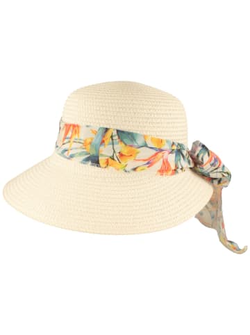 BREITER Strohhut in weiß