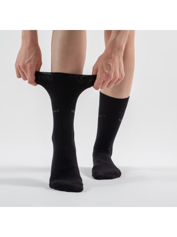 Occulto 6er Pack Damen Komfort Socken aus Baumwolle Gabi in Grau/Schwarz