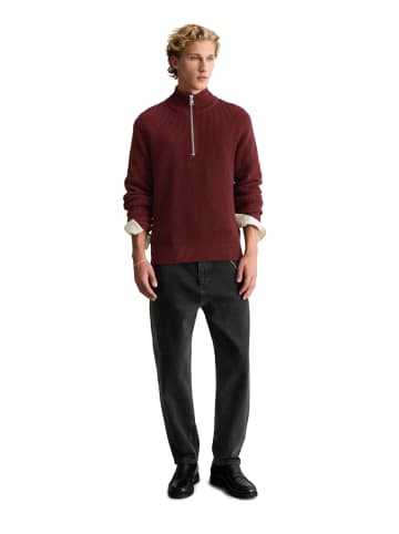 Marc O'Polo DENIM Strick-Troyer regular in Burgundy