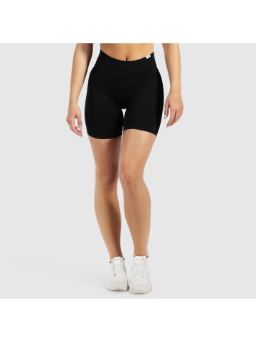 SMILODOX Short Leggings Arleta Scrunch in Schwarz