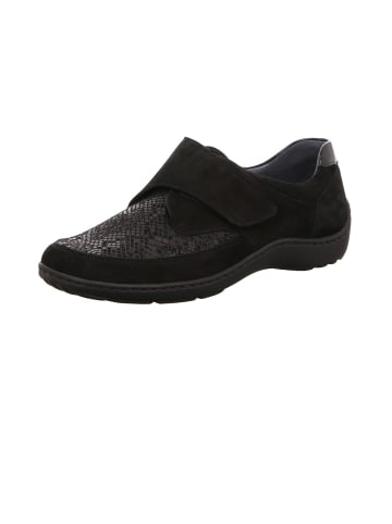 WALDLÄUFER Slipper in schwarz