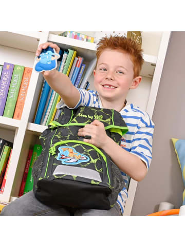 Step by Step KID SHINE Rucksack-Set Dino Night Tyro 3-teilig in grün