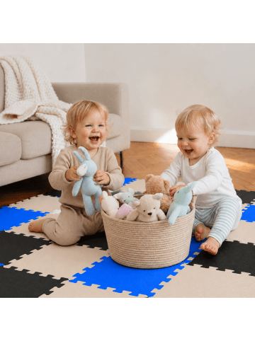 LittleTom Baby Spielmatte Leni 27-tlg. im 3 Farben Mix