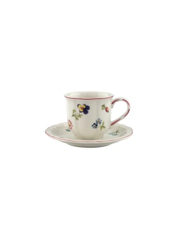 Villeroy & Boch Espressotasse mit Untertasse Petite Fleur in 80 ml in bunt