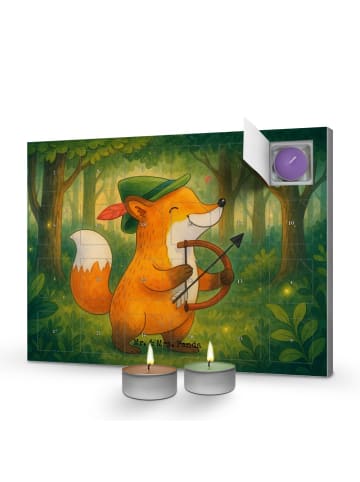 Mr. & Mrs. Panda adventskalender mit kerzen Schütze Astrologie D... in Weiß