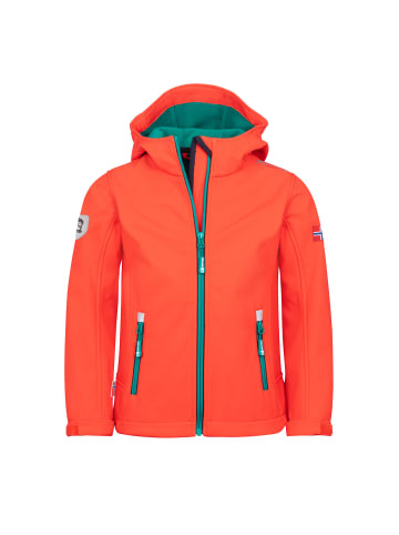 Trollkids Softshelljacke Trollfjord in chili red