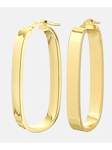 Vanlere Creolen aus 375 Gelbgold