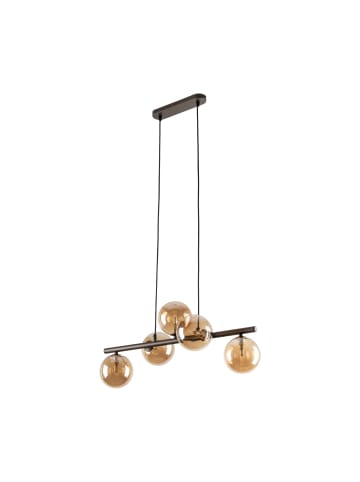 Licht-Erlebnisse Pendelleuchte (B)27 x (L)65 x (T)120 cm in Braun Bernstein