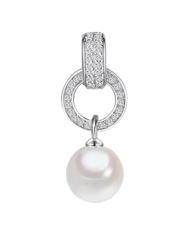 Rafaela Donata Anhänger Sterling Silber Zirkonia Muschelkernperle in silber