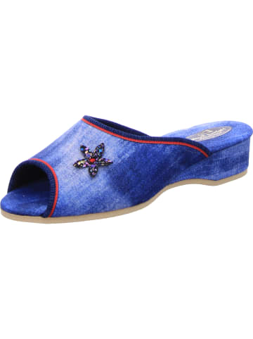 Helmut Trunte Pantoffel in blau