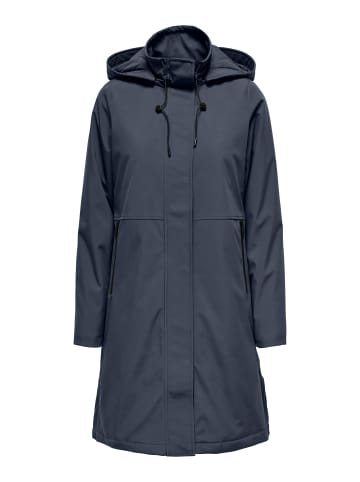 Langer Parka in Ombre Blue 1