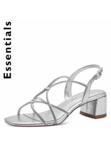 Tamaris Sandalette in silber