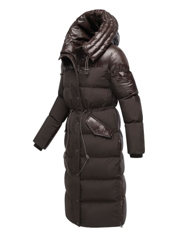 Navahoo Steppmantel Knusperherz 14 in Choco