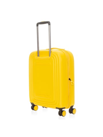 Mandarina Duck Logoduck + 4 Rollen Kabinentrolley S 55 cm duck yellow