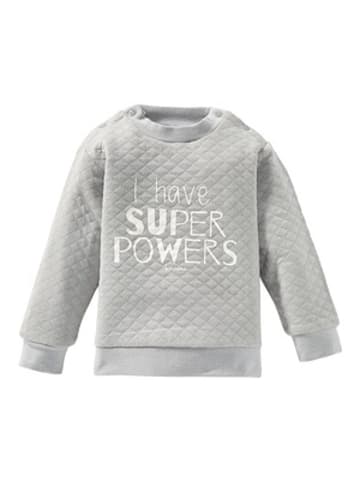 Bornino Stepp-Sweatshirt in Grau