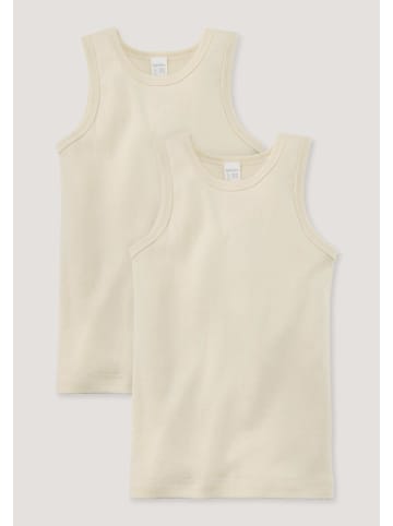 Hessnatur Achselshirt 2er-Set in natur