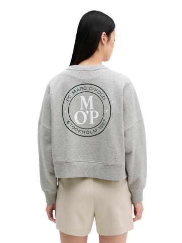 Marc O'Polo MOP Club '67  Sweater, Oversized, Boxy Fit in Light Grey