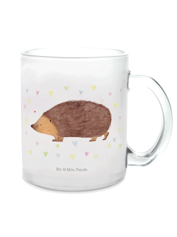 Mr. & Mrs. Panda Pott Igel Herzen ohne Spruch in Transparent
