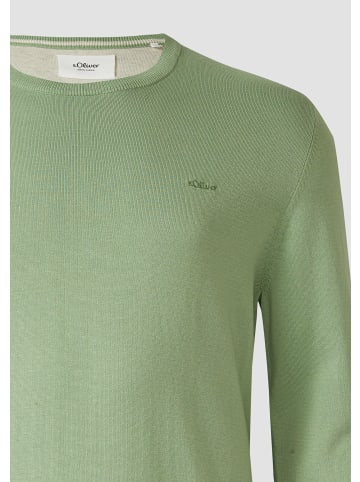 s.Oliver Strickpullover in 7253_salbeigrün