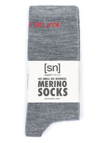 super.natural Merino Socken SN ALL DAY SOCKS in grau