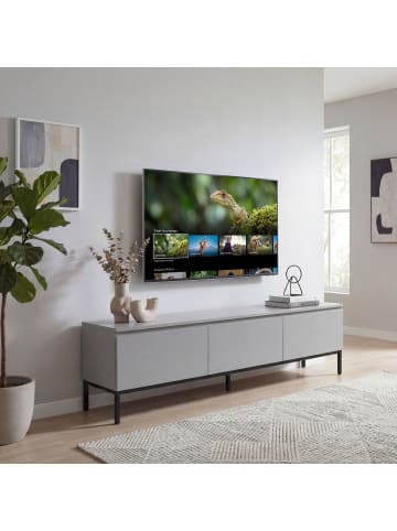 FineBuy TV- und Lowboards in Grau / MDF / 150x37x46