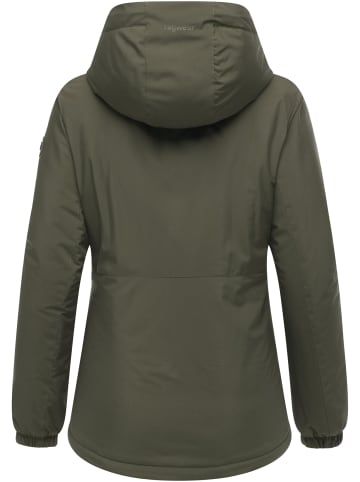 ragwear Winterjacke Bevin Warm YOUMODO in Dark Olive
