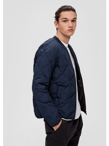 QS Outdoor-Jacke langarm in Blau