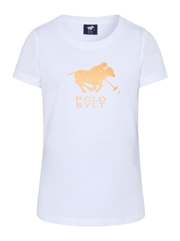 Polo Sylt T-Shirt in Weiß