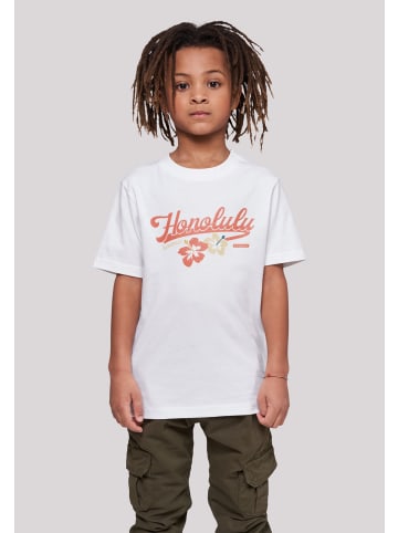 F4NT4STIC T-Shirt Honolulu in weiß